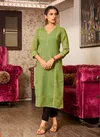 Navi By 100 MILES Embroidered Work kurtis Catalog